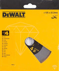 Dewalt accessories diamond blade, sintered, for tiles, ø125mm - dt3736-xj-0