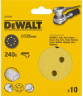 Dewalt accessories sanding disc, ø125mm (d26453), k240 - dt3107-qz-0