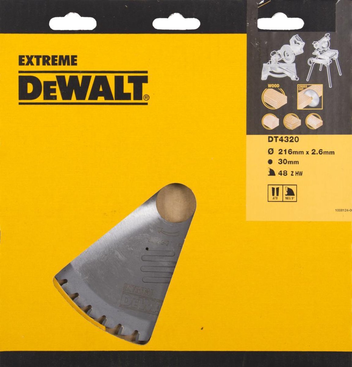 Dewalt accessories circular saw blade S40 216x30x48t - dt4320-qz-0