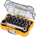Dewalt dt71516-qz 24 piece bit and socket set with ratchet-0