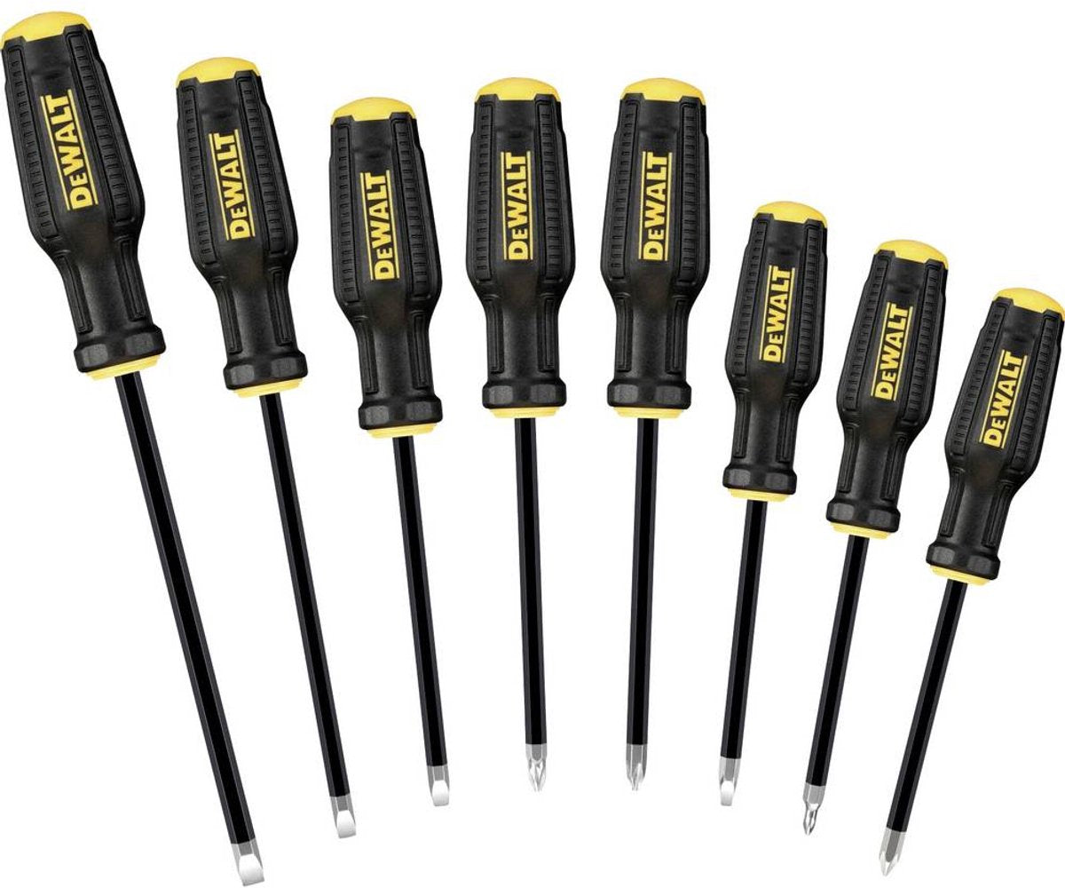 Dewalt universal screwdriver set 8-piece flat, ph, pz-0