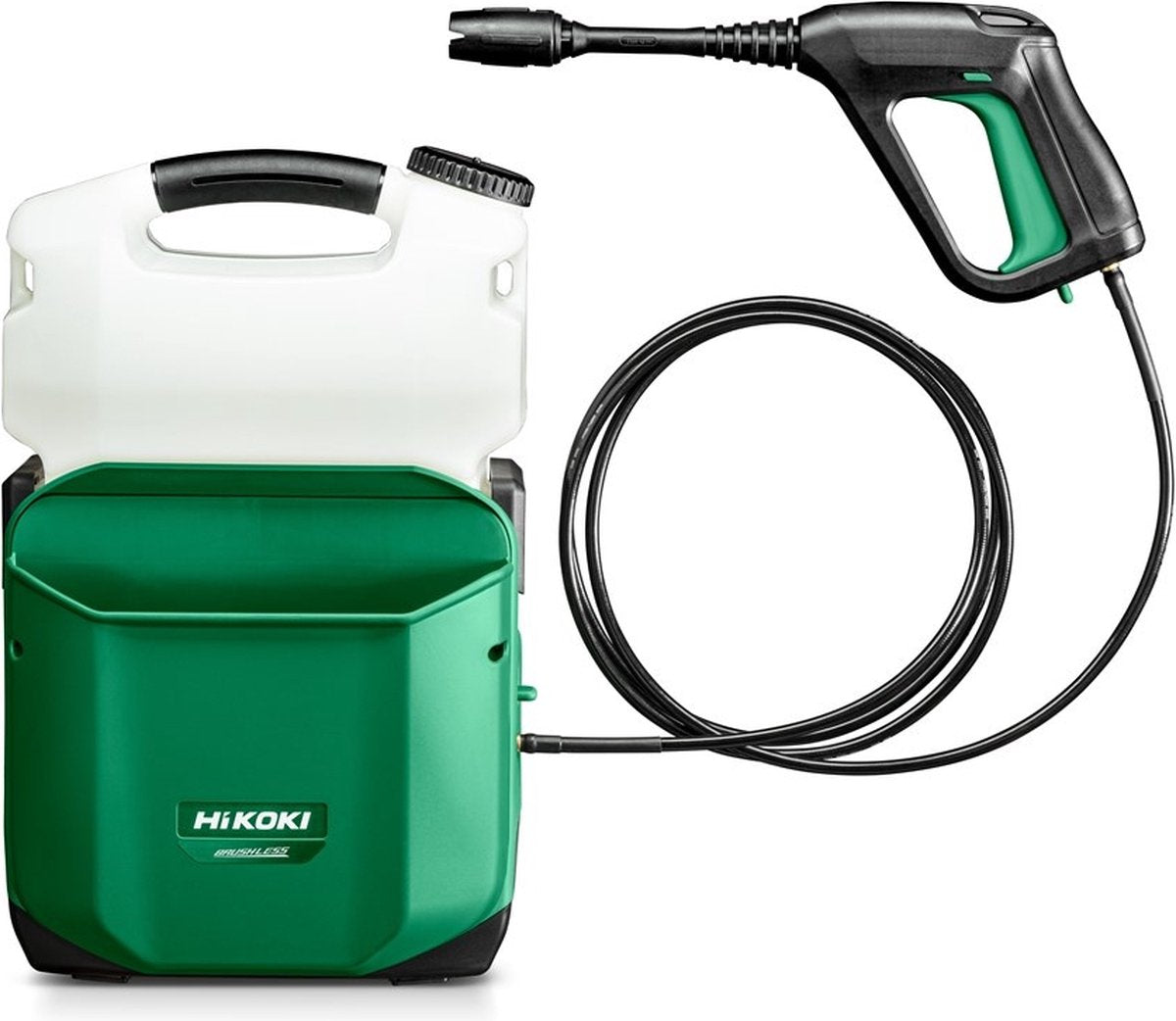 Hikoki battery high-pressure cleaner 18v - 0.5-20bar - 0.5-1.2l min - 8l tank - mv - exclusive (= without batteries and charger) in box-0