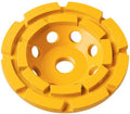 Dewalt accessories diamond grinding head double 125mm - dt3796-qz-0