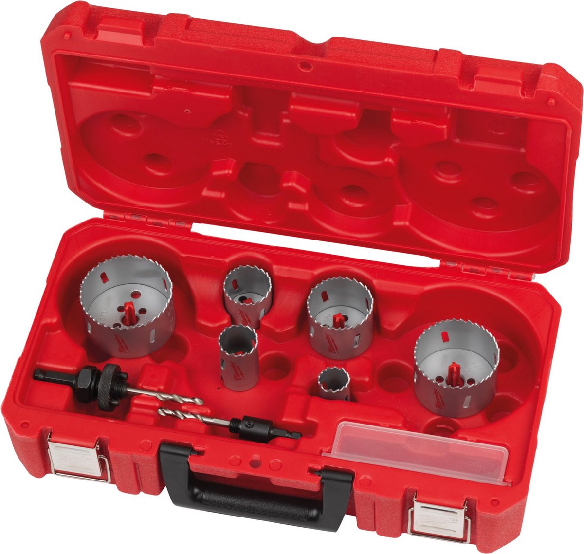 Milwaukee 4932464719 10-piece bi-metal hole saw set - 25-76mm-0