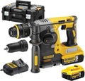 Dewalt xr series - battery sds-plus hammer drill - 18v - 2.1j - brushless-0