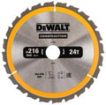 Dewalt - circular saw blade - 216mm - 30mm shaft diameter - 24 teeth-0