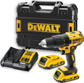 Dewalt dcd777d2t cordless drill 18v xr 2.0ah in tstak-0