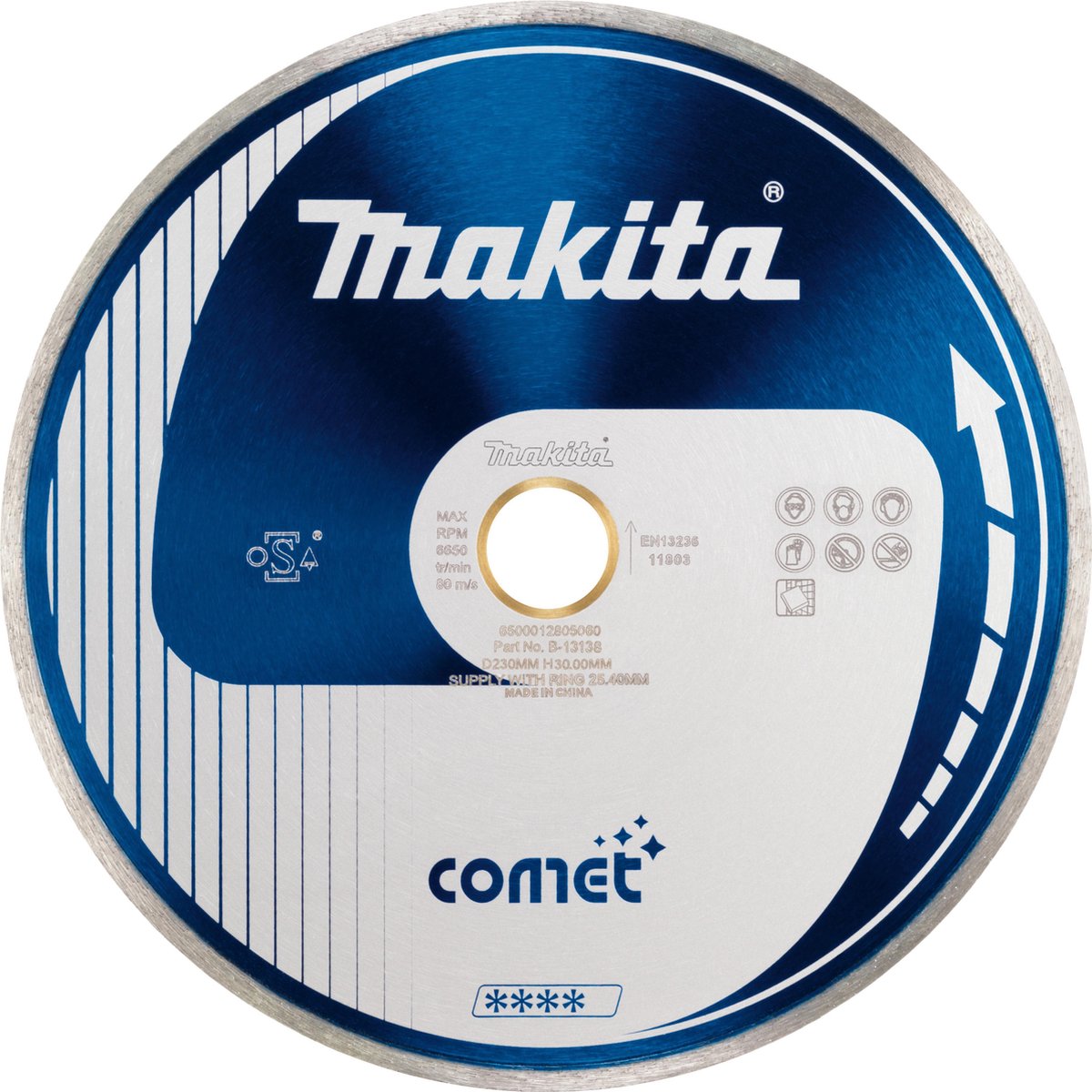 Makita accessories diamond disc 125x22.2mm blue - b-13091-0