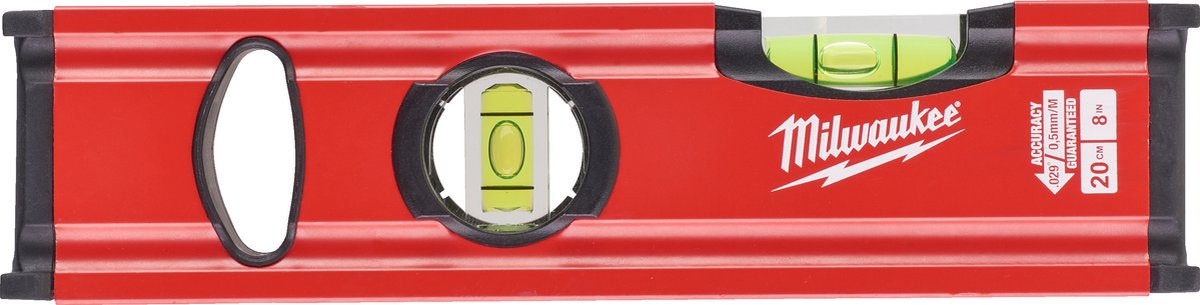Milwaukee accessories 20cm slim spirit level - 4932472091-0