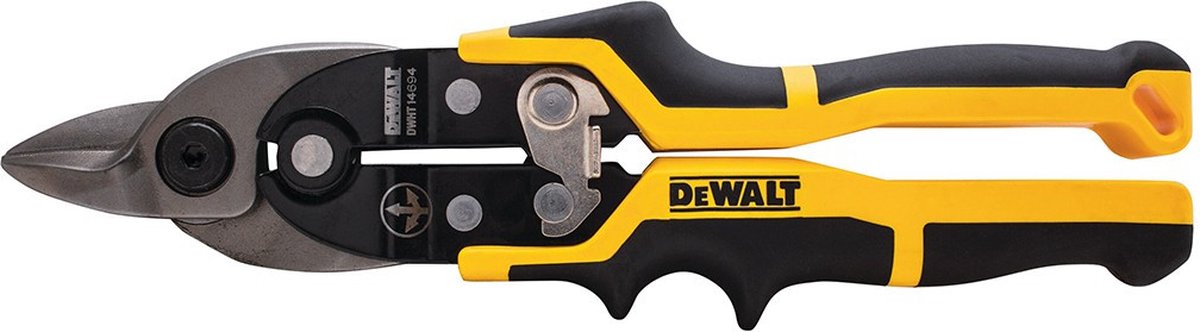 Dewalt hvac series - straight tin snips - ergonomic - chrome-molybdenum steel-0