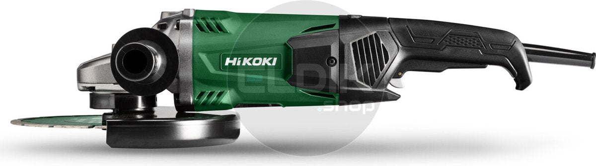 Hikoki g23stwez series - angle grinder - 230mm - 2000w - ergonomic handle-0