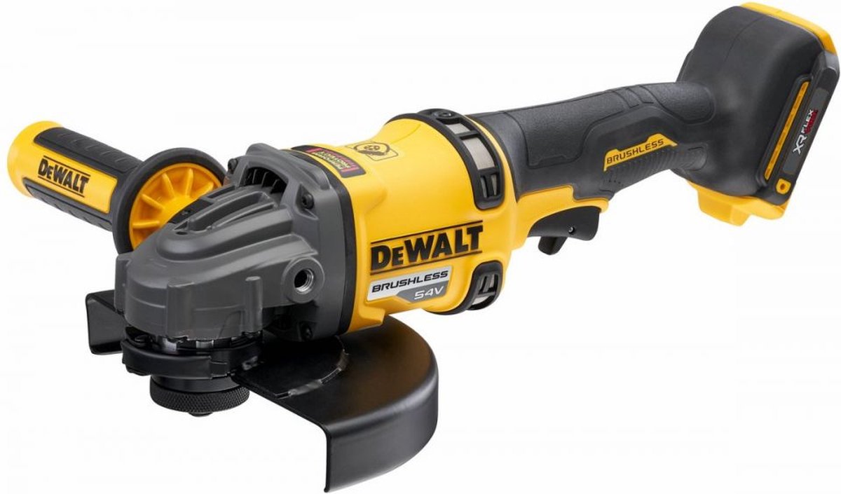 Dewalt dcg440n battery angle grinder 180mm 54v xr flexvolt basic body-0