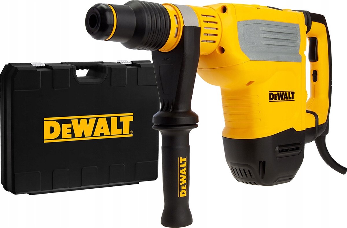 Dewalt d25614k sds-max combination hammer in case - 1350w - 10.5 years-0