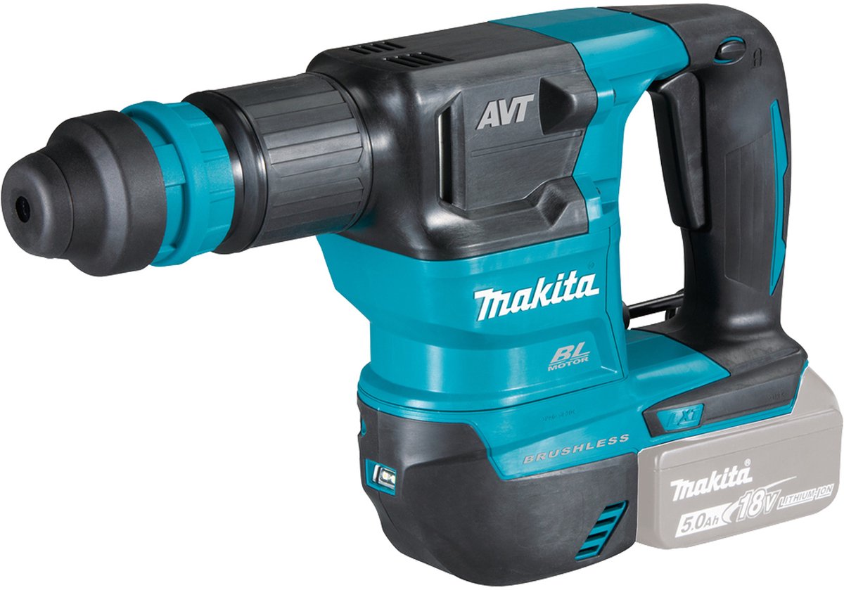 Makita dhk180z cordless chisel hammer solo-0
