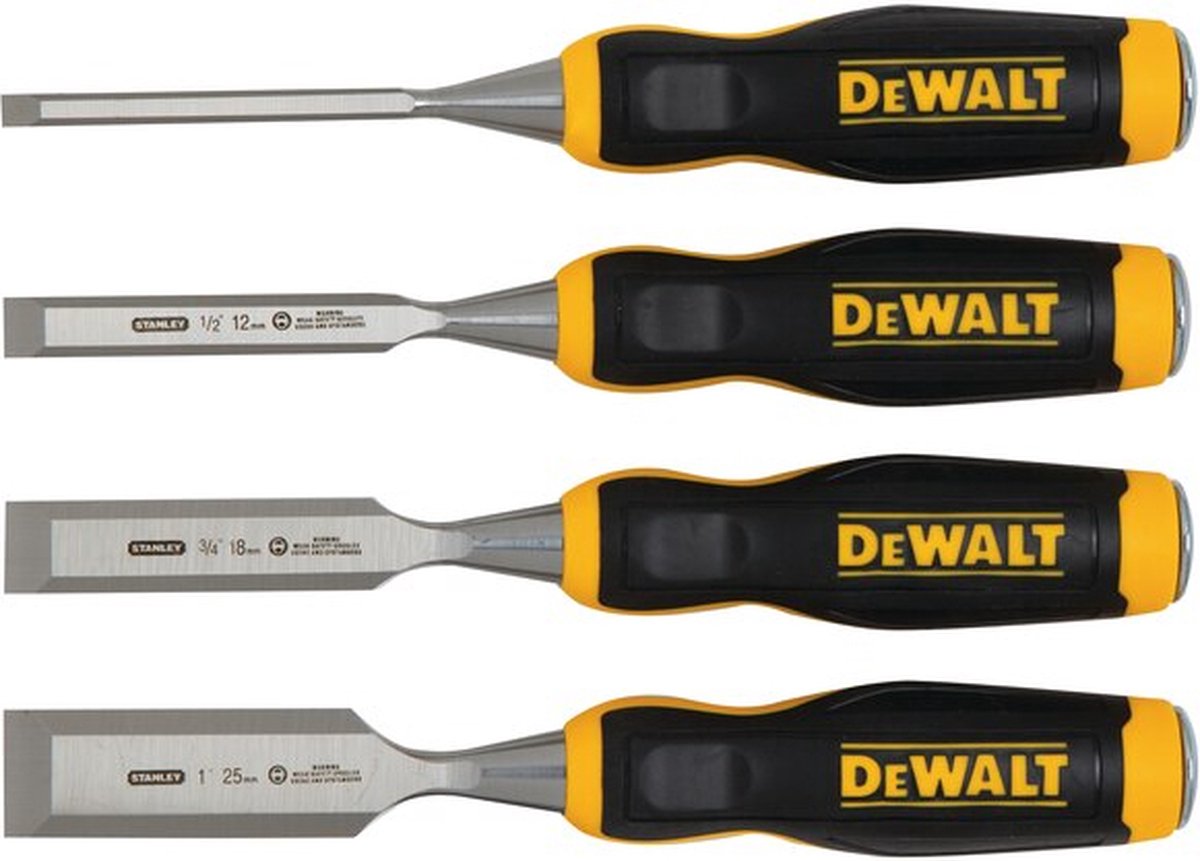 Dewalt dwht0-16063 | wood chisels | 4-piece set - dwht0-16063-0