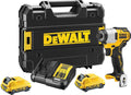 Dewalt dcf801d2 cordless impact driver 12v 2.0ah xr - dcf801d2-qw-0