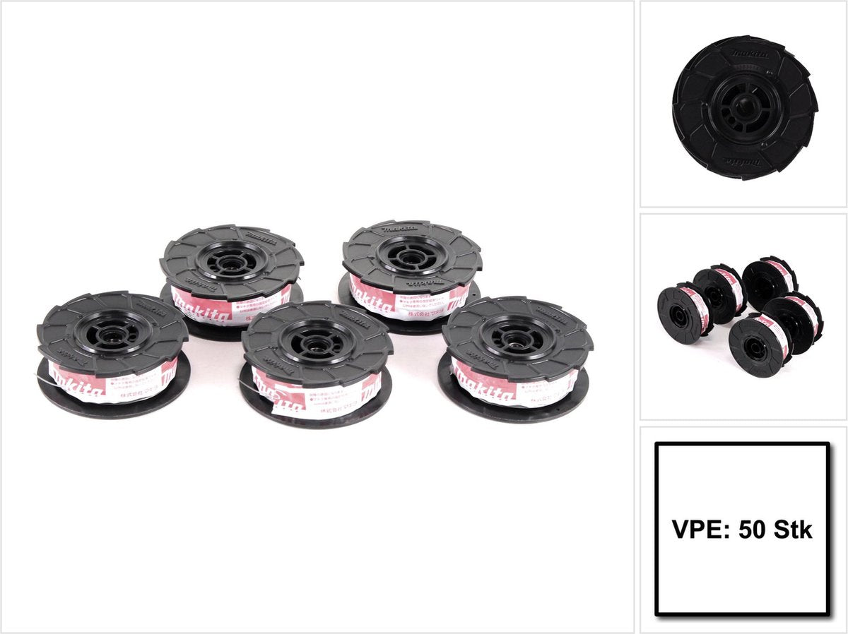 Makita accessories braiding wire for dtr180 (50 rolls) - 199137-9-0