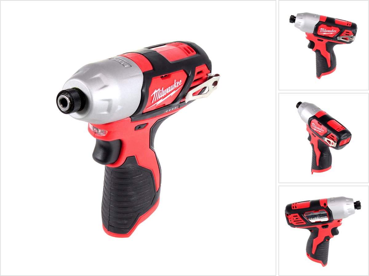 Milwaukee m12 bid-0 12v li-ion battery impact wrench body-0