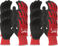 Milwaukee 4932471607 work gloves - cutting class 1 - 9 l - 12 pairs-0