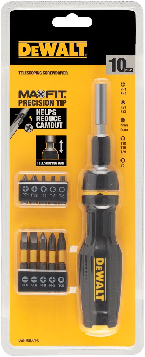 Dewalt bit screwdriver universal 10-piece-0