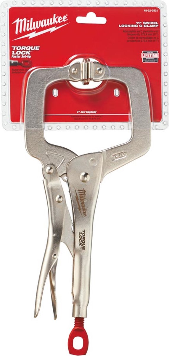 Milwaukee locking clamp - 279mm 11 - 4932471727-0
