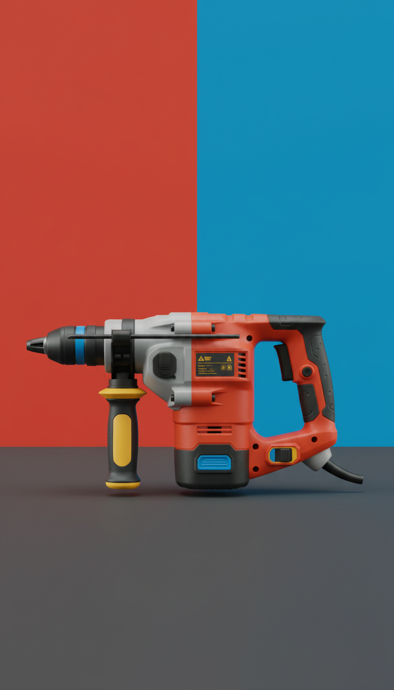 Rotary Hammer Drill with SDS Chuck