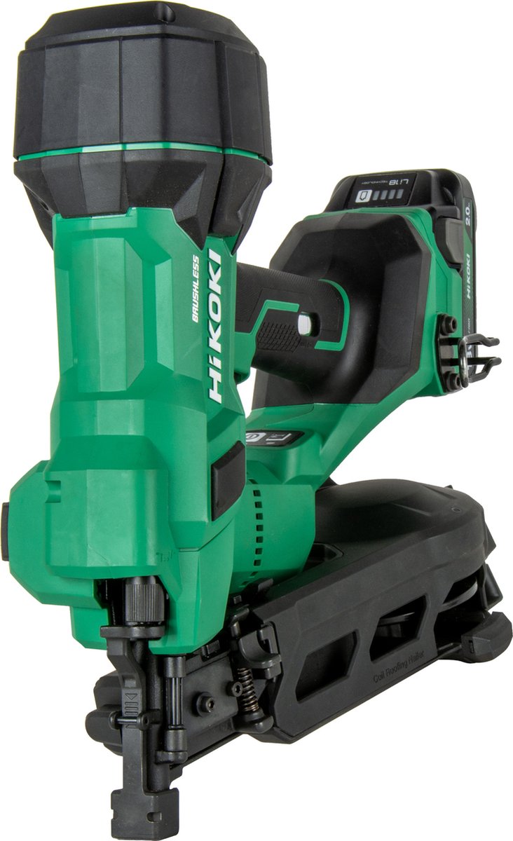 Hikoki NV1845DA W6Z - 18 volt asphalt nail nailer for 19-38mm asphalt nail nails in HSC IV supplied without batteries and charger - world first-0
