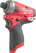 Milwaukee m12 fqid-0 fuel12v li-ion battery hydraulic impact wrench body-0