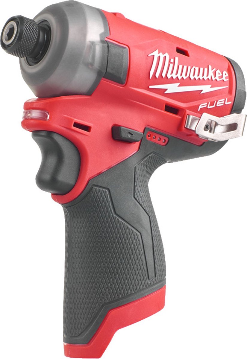 Milwaukee m12 fqid-0 fuel12v li-ion battery hydraulic impact wrench body-0
