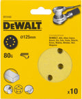 Dewalt accessories sanding disc, ø125mm (d26453), k80 - dt3103-qz-0