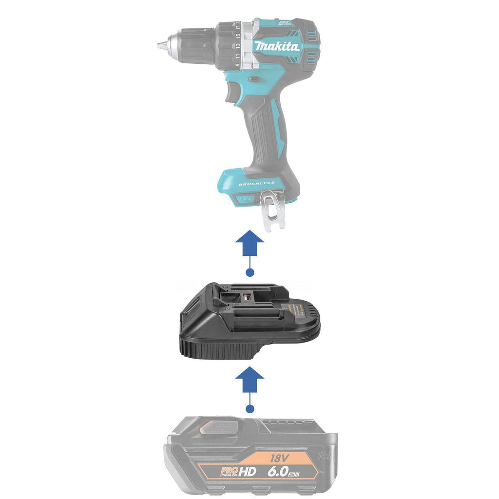 AEG 18V to Makita 18V Battery Adapter-0