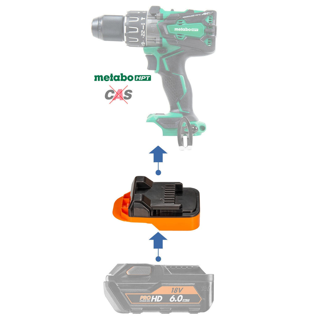 AEG 18V to Metabo HPT 18V Battery Adapter-0