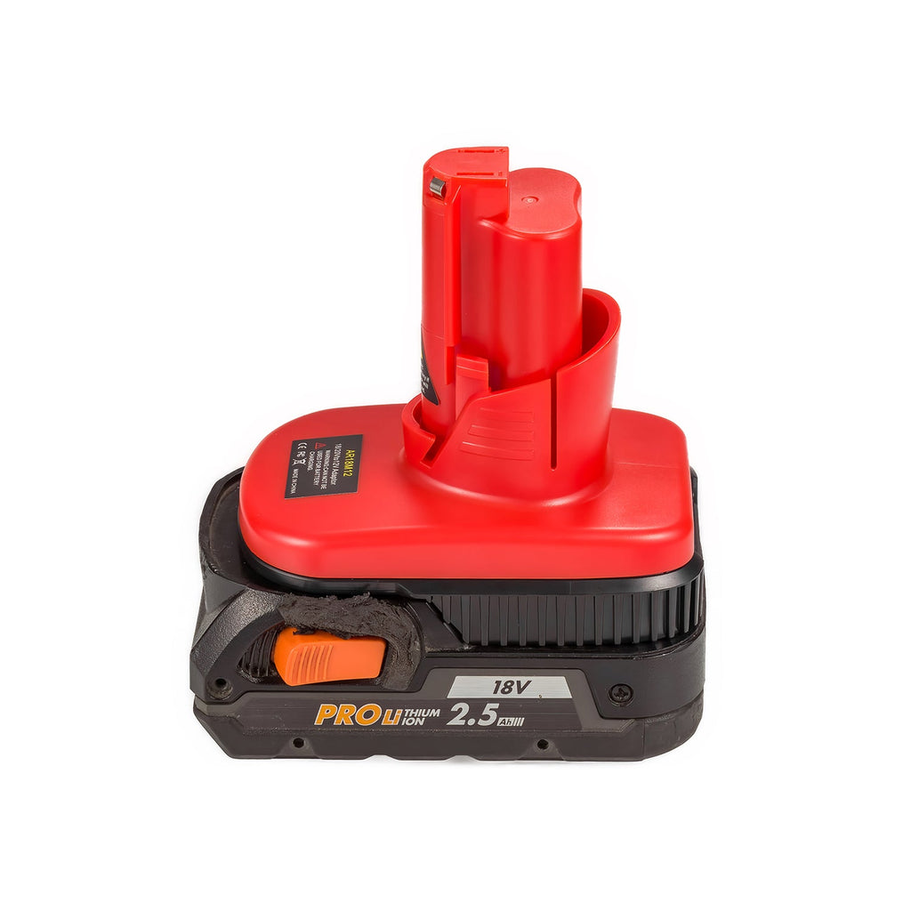 AEG 18V to Milwaukee 12V Battery Adapter-1