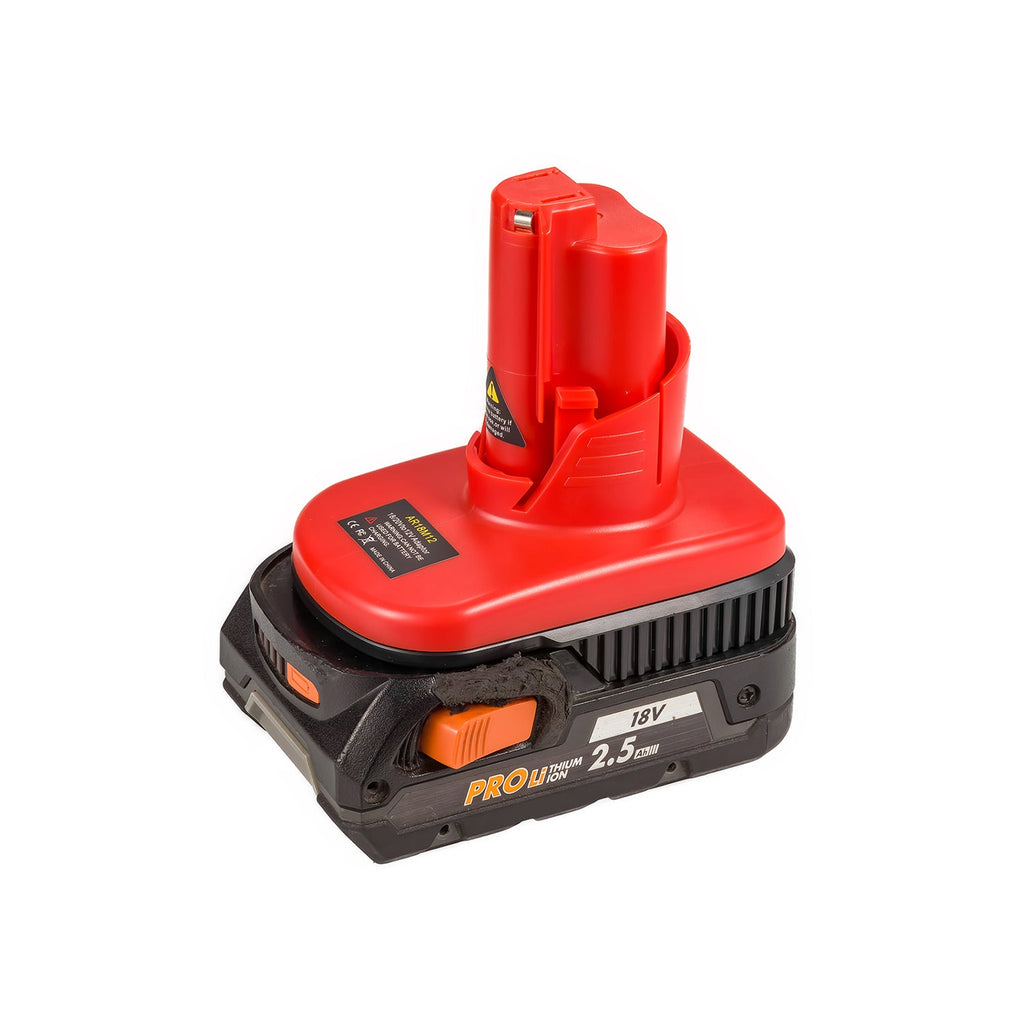 AEG 18V to Milwaukee 12V Battery Adapter-2