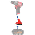 AEG 18V to Milwaukee 12V Battery Adapter-0