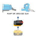 DeWalt 20V to MacNaught 18V Battery Adapter (Pump, Grease Gun)-0