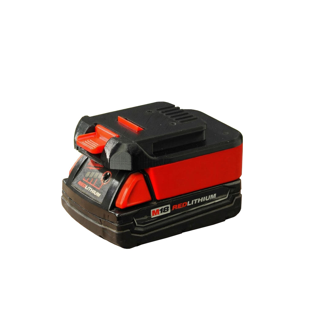 Milwaukee 18V to MacNaught 18V Battery Adapter (Pump, Grease Gun)-1