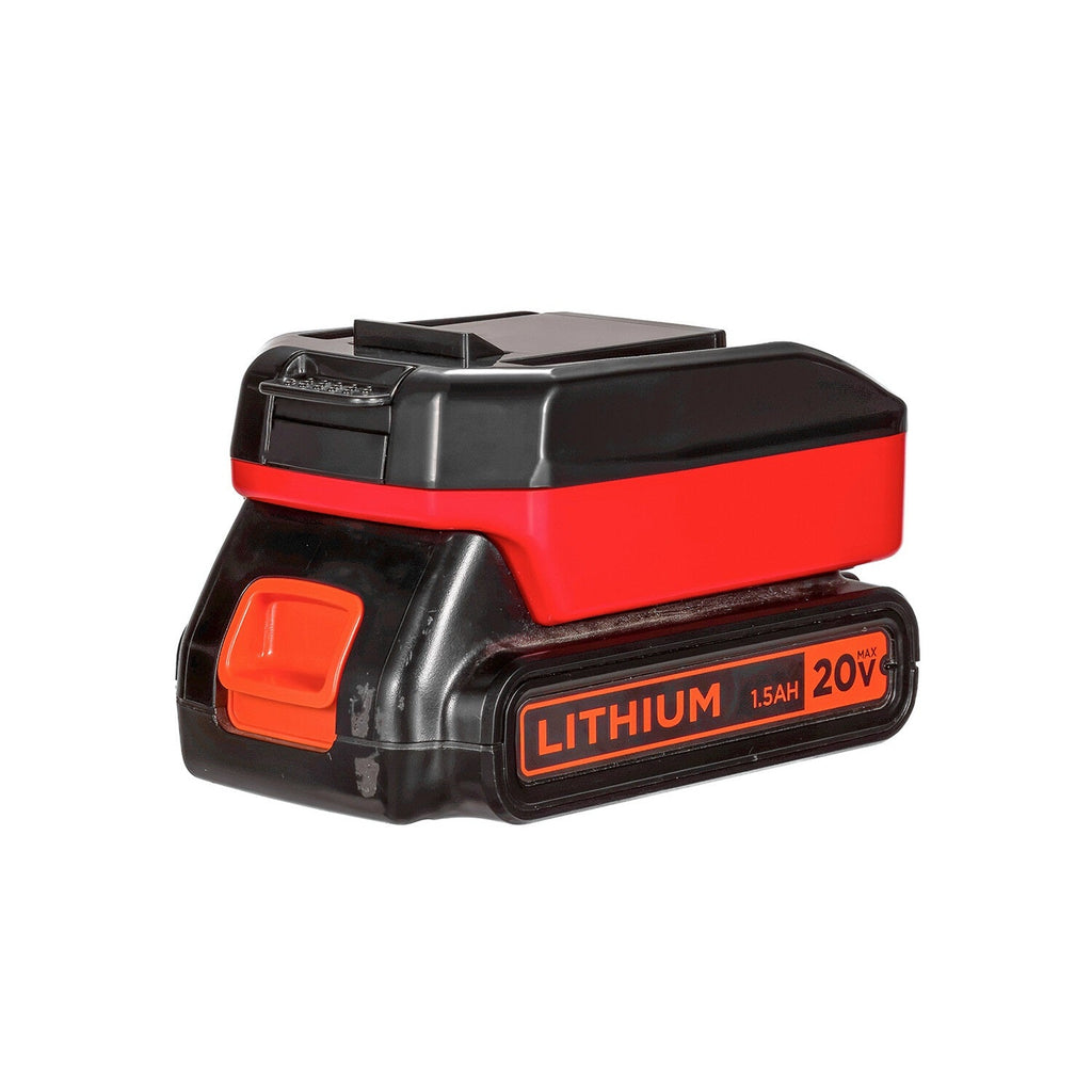 Black and Decker 20V to WORX 20V (Orange) PowerShare Battery Adapter-1