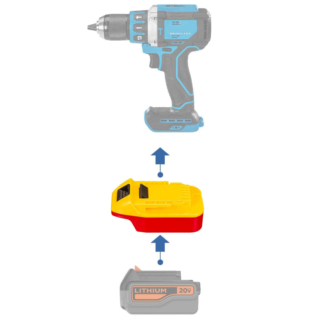 Black and Decker 20V to Hercules 20V Battery Adapter-0