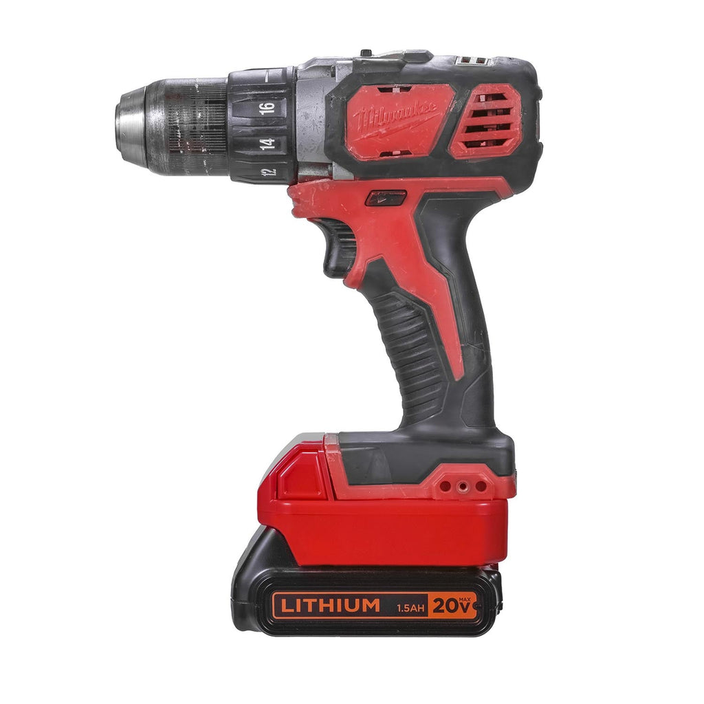 Black and Decker 20V to Milwaukee 18V Battery Adapter-1