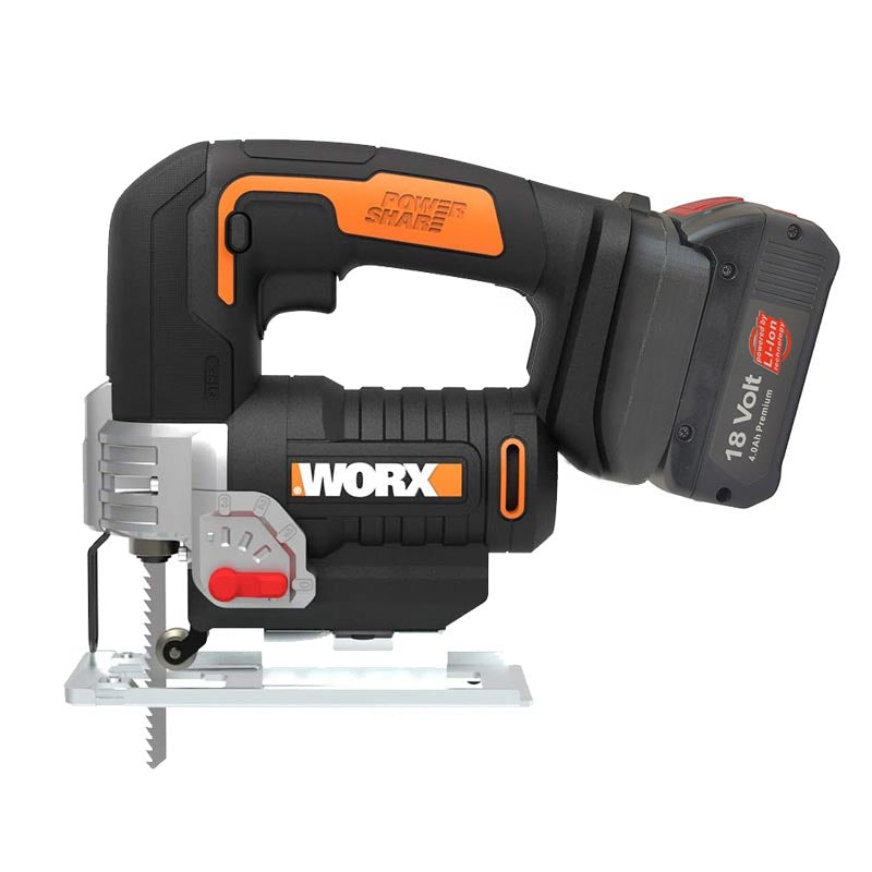 Bosch (Blue) 18V to WORX 20V (Orange) PowerShare Battery Adapter-2