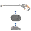 Bosch (Blue) 18V to WORX 20V (Orange) PowerShare Battery Adapter-0