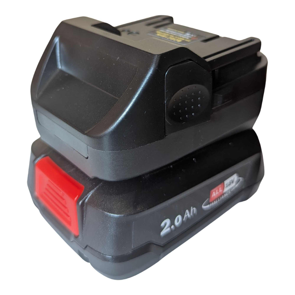 Bosch (Green) 18V to Metabo HPT 18V Battery Adapter-3