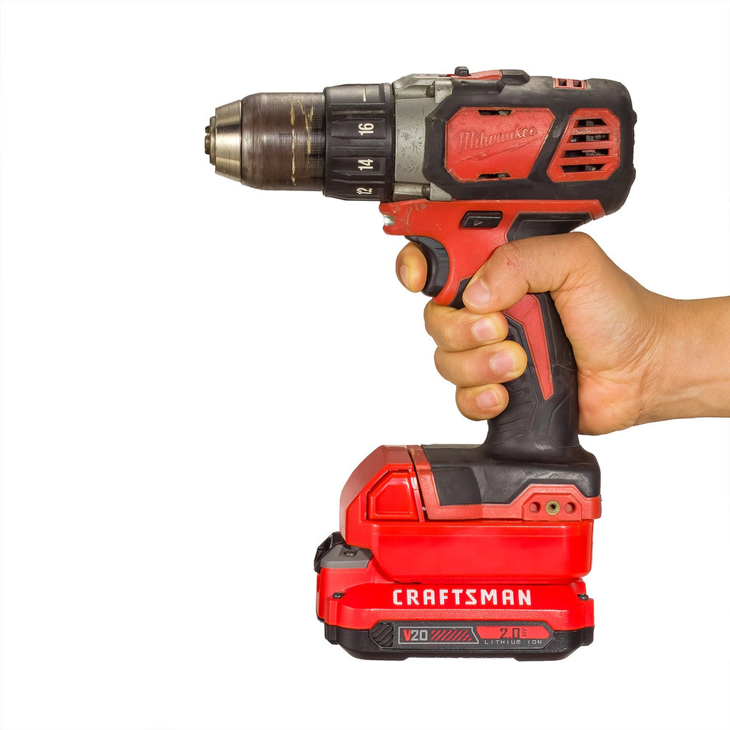 Craftsman 20V to Milwaukee 18V Battery Adapter-1