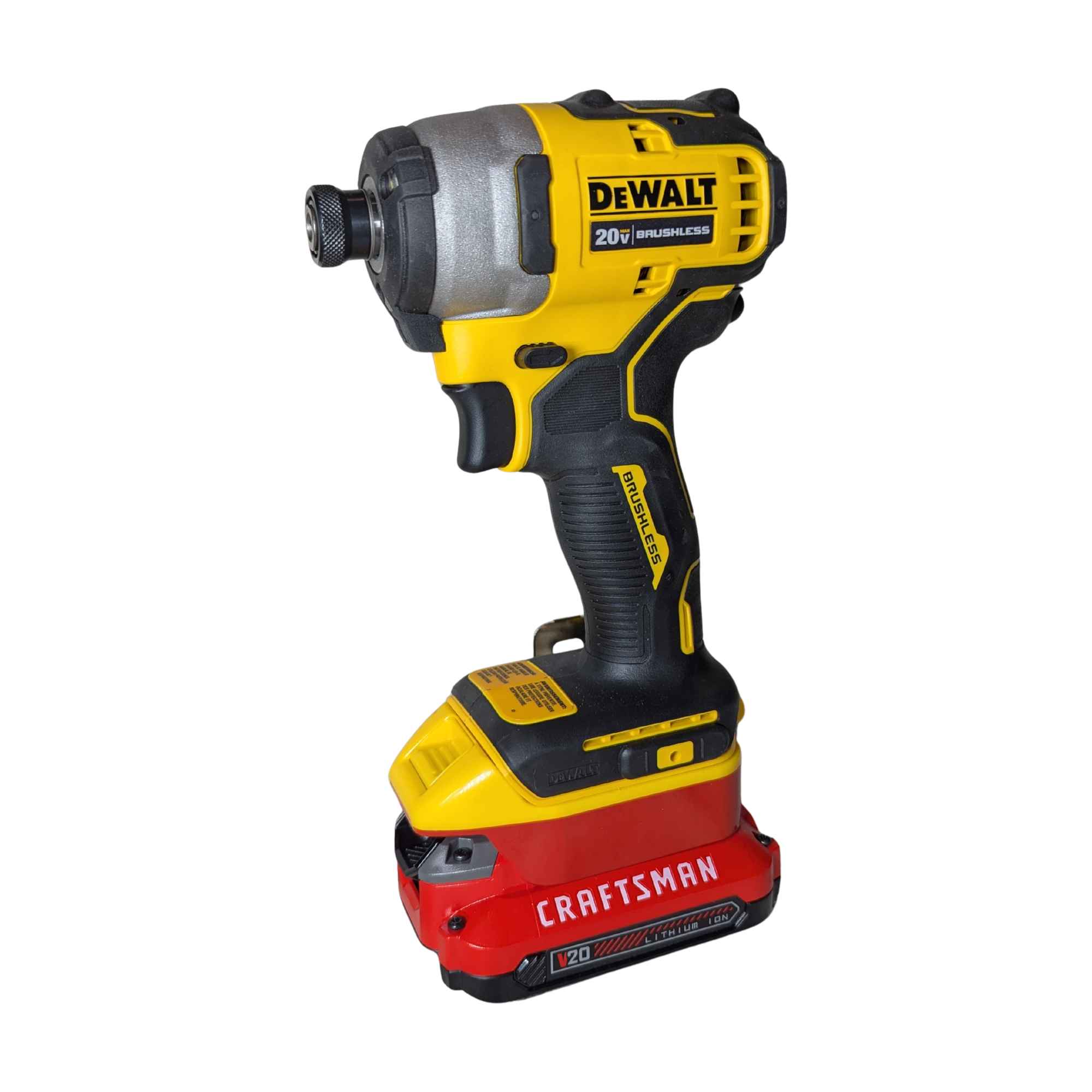 Craftsman 20V to DeWalt 20V Battery Adapter-1