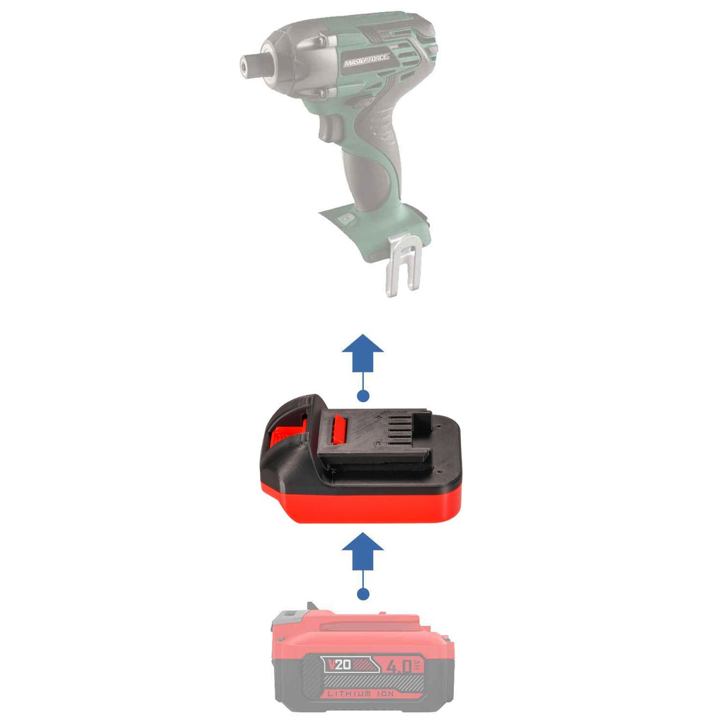 Craftsman 20V to Masterforce 20V Battery Adapter-0