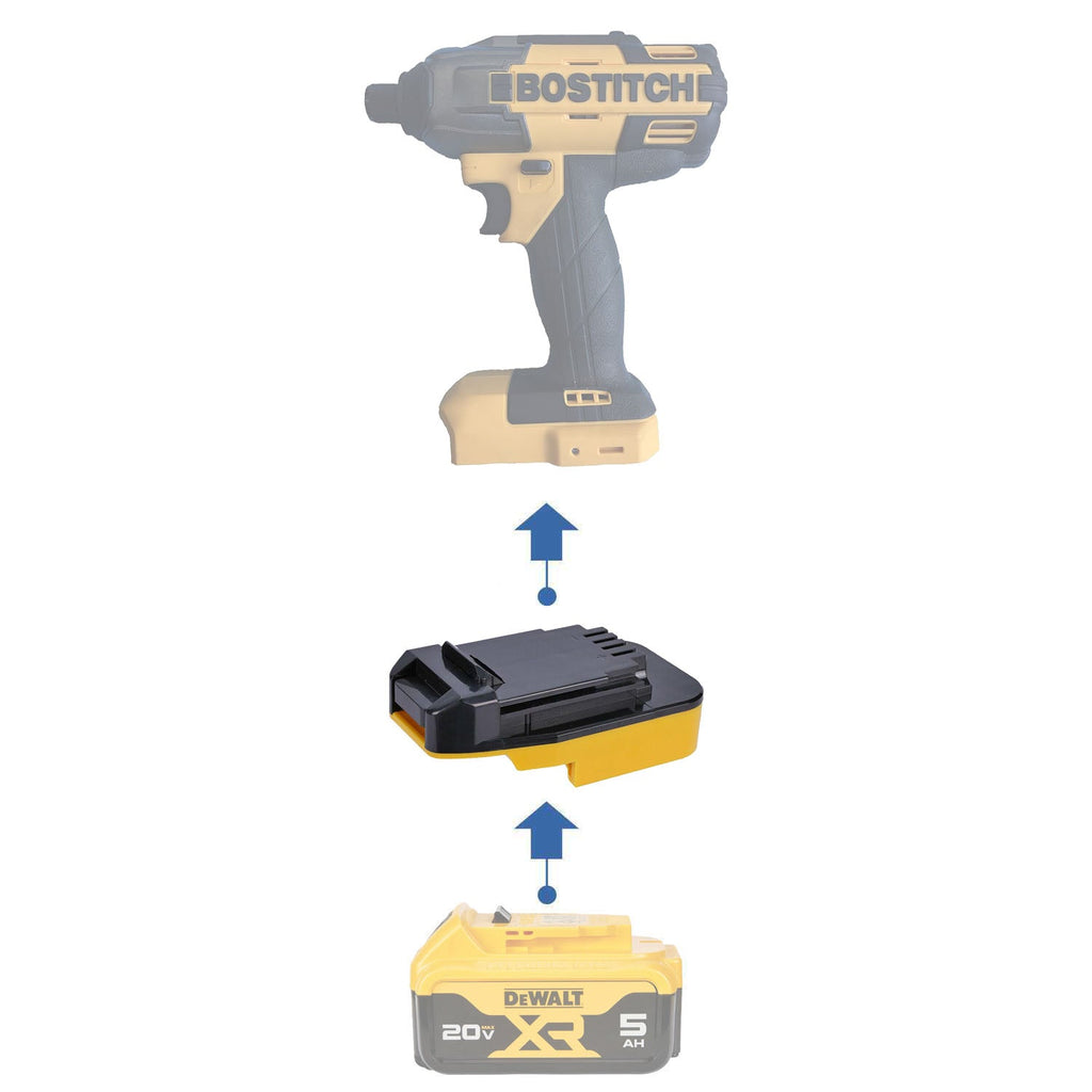 DeWalt 20V to Bostitch 18V Battery Adapter-0