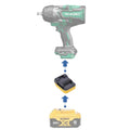 DeWalt 20V to Hikoki 18V Battery Adapter-0