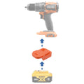 DeWalt 20V to RIDGID 18V Battery Adapter-0