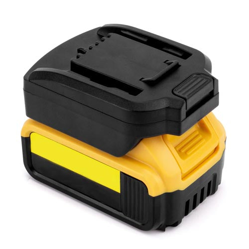 DeWalt 20V to WORX 20V PowerShare (Orange) Battery Adapter-1